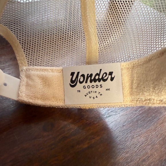 Yonder Goods Howdy Trucker Hat Beige Mesh Foam Front Snapback OSFM - Picture 5 of 6